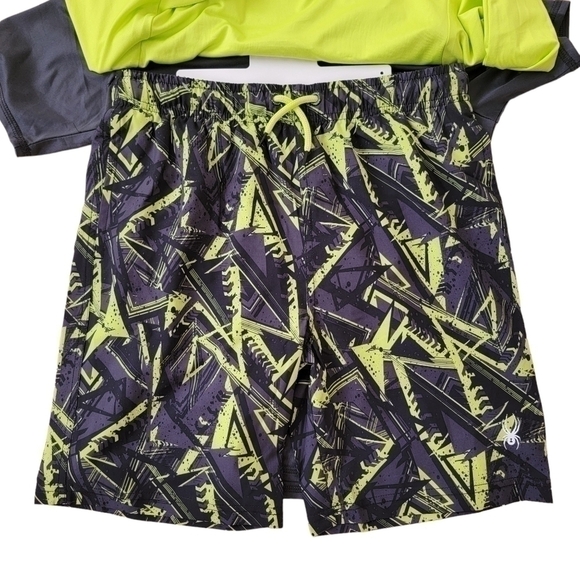 🛑 2 / $40 Sale!SPYDER 3 Piece Surf Sand Sun Swim Set - Size: Small (7/8) NWT - Picture 5 of 8